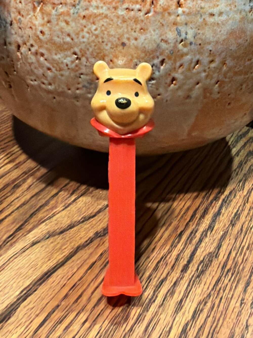 Winnie the Pooh Pez Candy Dispenser with Red Stem